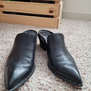 Treasure & Bond Leather Western Mules